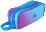 OXFORD Penar Tip Etui, Dreptunghiular, Oxford, Gradient, 3 Compartimente, Albastru/Roz (HRZ-400204322) Penar