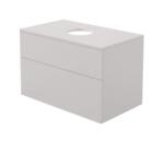 Deante Dulap baie suspendat 80x52x47cm pentru lavoar, casmir mat, MDF, Deante Prizma (SDI_KB81)