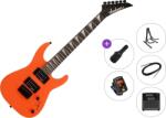Jackson JS Series Dinky Minion JS1X AN Premium SET Safety Orange Chitară electrică
