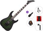 Jackson JS32Q DKA AH Standard SET Transparent Green Burst Chitară electrică