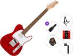 Squier Affinity Series Telecaster FMT SH LRL Standard SET Crimson Red Transparent Chitară electrică