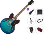 Epiphone ES-335 Figured Premium SET Blueberry Burst Chitară semi-acustică