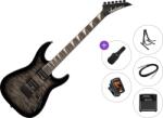 Jackson JS Series Dinky JS20 DKQ AH Premium SET Transparent Black Burst Chitară electrică