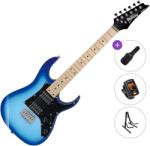 Ibanez GRGM21M-BLT Basic SET Blue Burst Chitară electrică