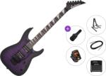 Jackson JS32Q DKA AH Premium SET Transparent Purple Burst Chitară electrică