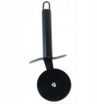 Koopman Pizzavágó Kés 20 CM Forgatható Fekete Rozsdamentes Acél 6, 5 CM Nyéllel (4900773035550)