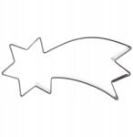 ORION Keksz Lyukasztó Rozsdamentes Acél Üstökös 10X5, 3X1, 5 CM (4900773019130)
