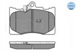 Meyle FÉKBetét Lexus GS300/430 05- Től, Érzékelővel Első