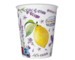 Daisy Pol-Mak Parpírpohár 250ml 8db, Citrom, levendula (LUFI922382)