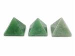  Piramida Aventurin Natural 29-30x29-30x23-24 mm Decor Verde Compact pentru Birou