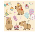 Daisy Pol-Mak Szalvéta 33x33cm 20db Capybara (LUFI677414)