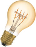 OSRAM A60 Vintage E27 LED izzó 4, 8 W = 35 W 400 lm 2200 K Meleg 320° Borostyánszínű, szabályozható izzószálas Vintage 1906 Osram (4099854606908)