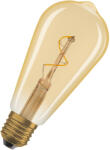 OSRAM LED izzó ST64 Vintage E27 1.8W 30lm 2200K Meleg 320° Borostyánszínű Izzószál Vintage 1906 Osram (4099854551840)