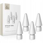 Tech-Protect Stylus Tips cserélhető hegykészlet Apple Pencil White készülékhez [ (5906302322978)