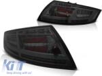 KITT Lightning Első lámpák Angel Eyes BMW 1er E87 2004-2007 2 Körgyűrű Fekete (SWB14ADB)