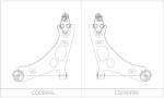 CTR Brat, suspensie roata CTR CQ0899R (CQ0899R)