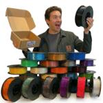 Plastspaw Filament Pla 750g -1kg 3D nyomtatók 1, 75mm Véletlenszerű szín Bambu Ams PlastSpaw (PLA 750g+ Mystery Spool 3D drukarka mix)