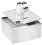 ORION Formázóforma Négyzet 8X8X4 CM Rozsdamentes Acél, Dugattyúval (4900773014074)