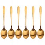 Excellent Houseware 6 Db Arany Desszertes Kis Kanál Teához Kávéhoz Excellent Houseware Készlet (740091)