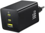 Baseus Incarcator retea Baseus P10182102123-00 EnerFill FE11 Quick Charge 100W 2x USB Type-C 1x USB negru (P10182102123-00) - habo