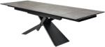Invicta interior Masa de dining EUPHORIA 180-220-260cm ceramica aspect lava si sticla securizata (6540170)