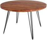 Invicta interior Masa de dining SCORPION din lemn de salcam, 120 cm (43668)