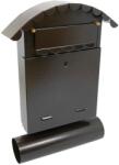 Damech Cutie postala, cu loc pentru ziar, maro, format B6, 24.5x7x36.5 cm, Damech (SZ03TM) - edanco