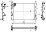 MTR Radiator, racire motor MTR 13054909 (13054909)