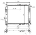 MTR Radiator, racire motor MTR 13054479 (13054479)