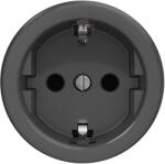 Reblig - Priză retro SCHUKO 230 V/16 A, fără ramă, antracit (RG0110)