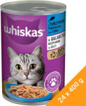 Whiskas Konzerv Macskáknak (Tonhal) - 24x400 g - mancsbazis
