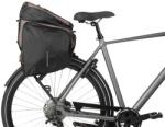 Basil Move Trunkbag DOUBLE táska, csomagtartóra, 18-26L, barna