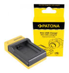 Patona PT151580 NP-FW50 Sony kompatibilis slim kivitel fényképezőgép akkumulátortöltő (PT151580)