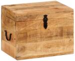 vidaXL tömör mangófa tárolóláda 39x28x31 cm 338483 (338483VidaXL)