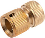 PALISAD Месингов съединител Palisad 1/2" с бърза връзка за маркуч