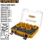 INGCO Carote de Metal Set 13buc (AKH0132)