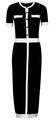 KARL LAGERFELD Hosszú ruhák CLASSIC KNIT DRESS Fekete EU M