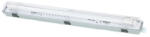 VITO VIGO por- és páramentes lámpatest 1 x T8 G13 LED fénycsőhöz egyoldali betáplálással 663x70x76mm szürke 3310700 VITO (3310700)