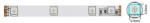 VITO LED szalag, 5050, 30 led/m, 7, 2 W/m, RGB, IP20, 12V, 5m/tekercs, vághatóság 10cm, 5501510 VITO (5501510)