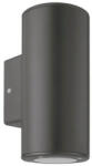 VITO LED kültéri fali lámpa ADRIA R2 GU10 Φ76x186x99mm IP54 műanyag antracit 3230620 VITO (3230620)