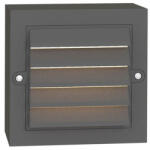 VITO LED kültéri lépcsővilágító lámpa ADRIA ST2G 6W 150lm 4000K (természetes fehér) IP65 135x135x42mm műanyag antracit 3230660 VITO (3230660)
