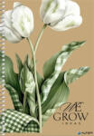 Shkolyaryk Publishing House Spirálfüzet, A5, sima, 96 lap, SHKOLYARYK "We Grow", vegyes (A5-SC-096-6148) - alter