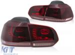  Tuning headlight set suitable for VW Golf VI 2008-2012 with black base, left and right (ABHV6021424)