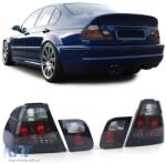 KITT Lightning Hátsó lámpa BMW 3 E46 Sedan (05.1998-08.2001) modellekhez, Piros/fehér (TLBME46NFL)