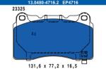 ATE Set placute frana ATE 13.0480-4716.2 (13.0480-4716.2)