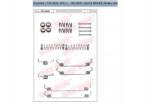 Quick Brake Citroen c2/c3/c4/ds3 02- QB105-0835 Quick Brake fékpofák rugói