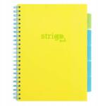 strigo Spirálos Jegyzetfüzet Pads A5/100K Neon Sárga (PADS083)