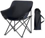 Tradesor Scaun de plajă Negru Impermeabil 66cm 271017_bl (271017_bl)