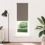 vidaXL Ролетна щора, затъмняваща, кафява, 85x230 см, ширина на плата 80, 7 см, полиестер (4011073)