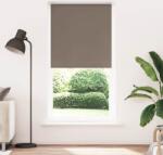 vidaXL Ролетна щора, затъмняваща, кафява, 105x230 см, ширина на плата 100, 7 см, полиестер (4011077)